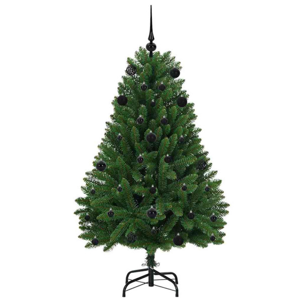 Árbol de Navidad artificial Verde 150 cm PVC y Metal M 4