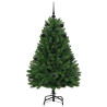 Árbol de Navidad artificial Verde 150 cm PVC y Metal 4