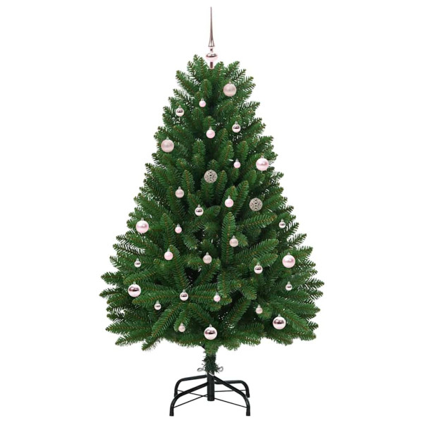 Árbol de Navidad artificial Verde 150 cm PVC y Metal M 3