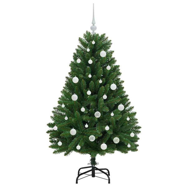 Árbol de Navidad artificial Verde 150 cm PVC y Metal M 4
