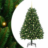Árbol de Navidad artificial Verde 150 cm PVC y Metal 2