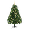 Árbol de Navidad artificial Verde 150 cm PVC y Metal 3