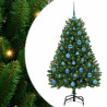 Árbol de Navidad artificial Verde 150 cm PVC y Metal 2