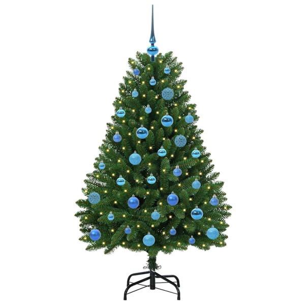 Árbol de Navidad artificial Verde 150 cm PVC y Metal M 3