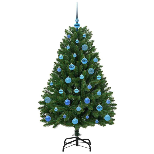 Árbol de Navidad artificial Verde 150 cm PVC y Metal M 4