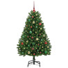 Árbol de Navidad artificial Verde 150 cm PVC y Metal 3