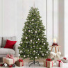 Árbol de Navidad artificial Verde 210 cm PVC y Metal 1