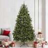 Árbol de Navidad artificial Verde 240 cm PVC y Metal 1