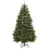 Árbol de Navidad artificial Verde 240 cm PVC y Metal 3