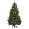 Árbol de Navidad artificial Verde 240 cm PVC y Metal 4