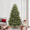 Árbol de Navidad artificial Verde 240 cm PVC y Metal 1