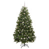 Árbol de Navidad artificial Verde 240 cm PVC y Metal 4