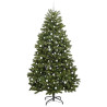 Árbol de Navidad artificial Verde 240 cm PVC y Metal 3