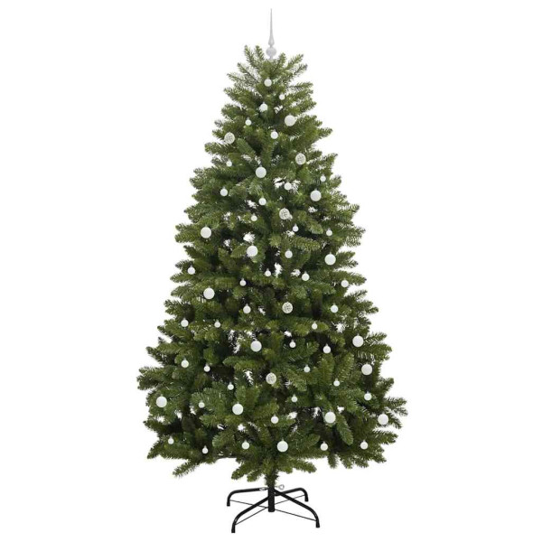 Árbol de Navidad artificial Verde 240 cm PVC y Metal M 4