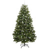 Árbol de Navidad artificial Verde 240 cm PVC y Metal 4