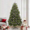 Árbol de Navidad artificial Verde 240 cm PVC y Metal 1