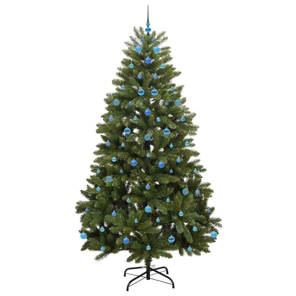 Árbol de Navidad artificial Verde 240 cm PVC y Metal M 4