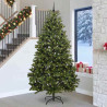 Árbol de Navidad artificial Verde 270 cm PVC y Metal 1