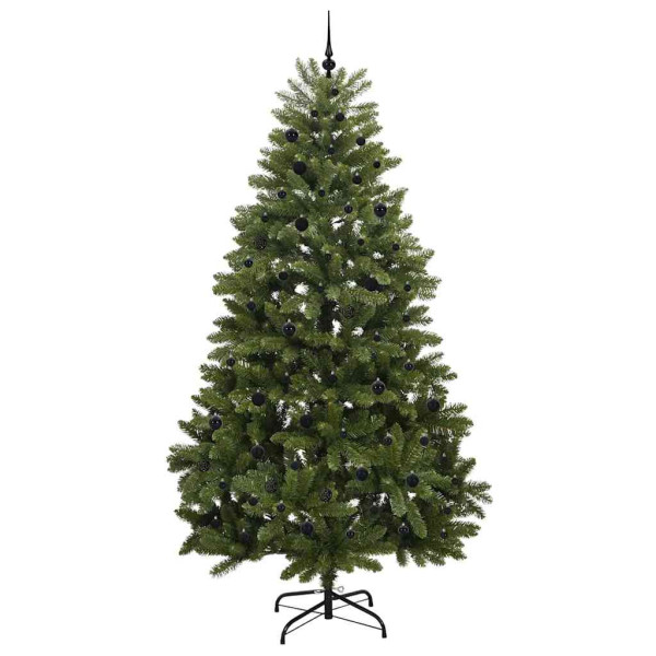 Árbol de Navidad artificial Verde 270 cm PVC y Metal M 4