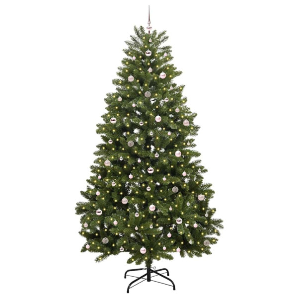 Árbol de Navidad artificial Verde 270 cm PVC y Metal M 3