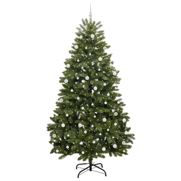 Árbol de Navidad artificial Verde 270 cm PVC y Metal M 3