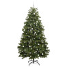 Árbol de Navidad artificial Verde 270 cm PVC y Metal 4