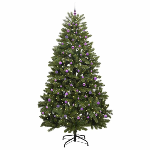 Árbol de Navidad artificial Verde 270 cm PVC y Metal M 3