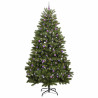 Árbol de Navidad artificial Verde 270 cm PVC y Metal 3