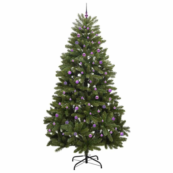 Árbol de Navidad artificial Verde 270 cm PVC y Metal M 4