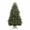 Árbol de Navidad artificial Verde 270 cm PVC y Metal 4