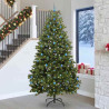 Árbol de Navidad artificial Verde 270 cm PVC y Metal 1