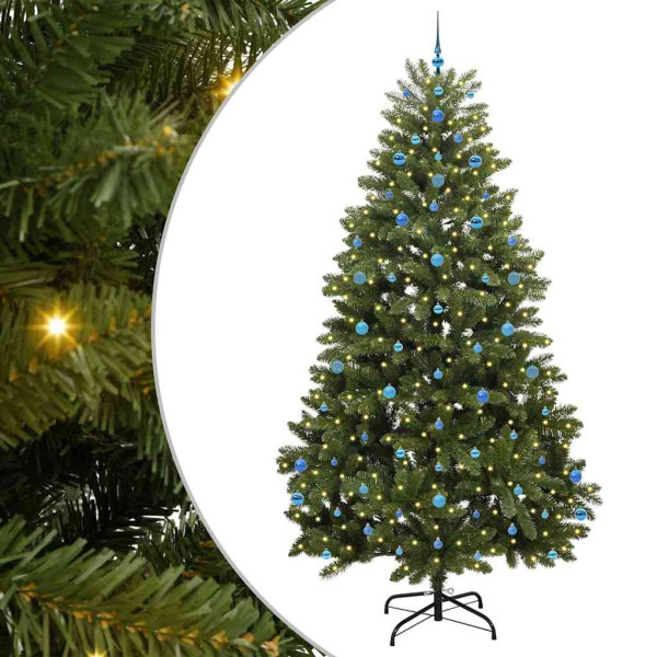 Árbol de Navidad artificial Verde 270 cm PVC y Metal M 2