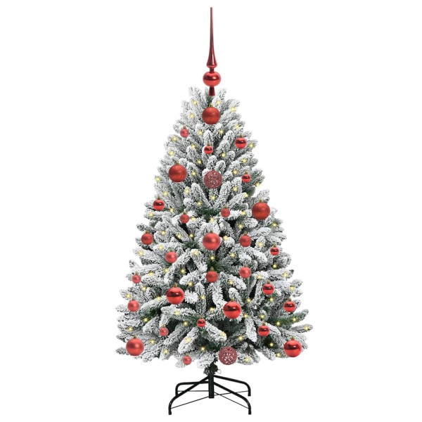 Árbol de Navidad artificial Verde y 120 cm PVC y Metal M 3