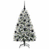 Árbol de Navidad artificial Verde y 120 cm PVC y Metal 3