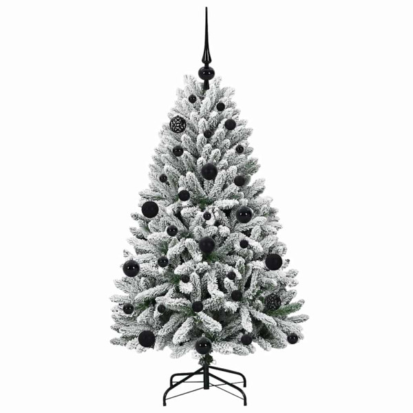 Árbol de Navidad artificial Verde y 120 cm PVC y Metal M 4