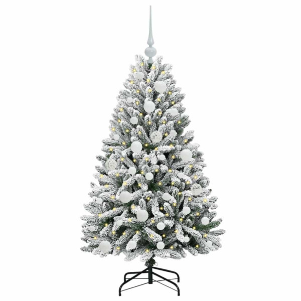 Árbol de Navidad artificial Verde y 120 cm PVC y Metal M 3