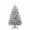 Árbol de Navidad artificial Verde y 120 cm PVC y Metal 3