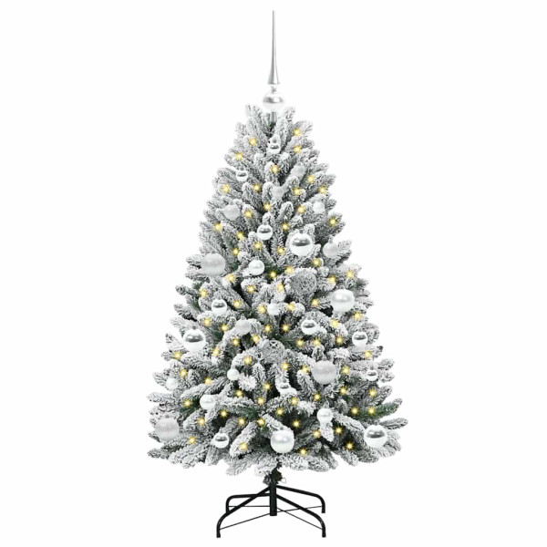 Árbol de Navidad artificial Verde y 120 cm PVC y Metal M 3