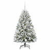 Árbol de Navidad artificial Verde y 120 cm PVC y Metal 3