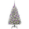 Árbol de Navidad artificial Verde y 120 cm PVC y Metal 3