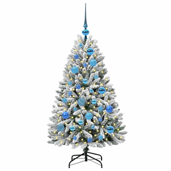 Árbol de Navidad artificial Verde y 120 cm PVC y Metal M 3