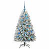 Árbol de Navidad artificial Verde y 120 cm PVC y Metal 3