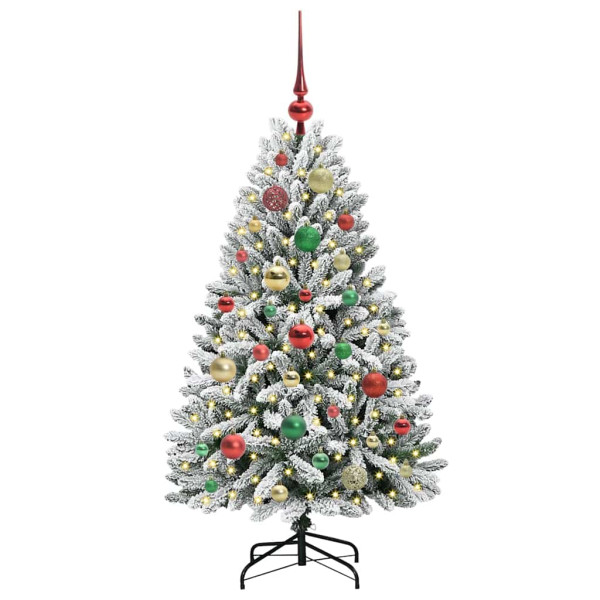Árbol de Navidad artificial Verde y 120 cm PVC y Metal M 3