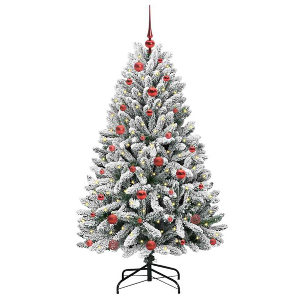 Árbol de Navidad artificial Verde y 150 cm PVC y Metal M 3