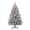 Árbol de Navidad artificial Verde y 150 cm PVC y Metal 3
