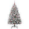 Árbol de Navidad artificial Verde y 150 cm PVC y Metal 4