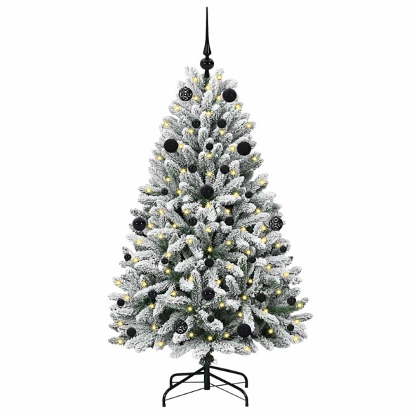 Árbol de Navidad artificial Verde y 150 cm PVC y Metal M 3