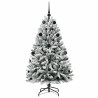 Árbol de Navidad artificial Verde y 150 cm PVC y Metal 4