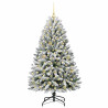 Árbol de Navidad artificial Verde y 150 cm PVC y Metal 3