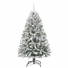 Árbol de Navidad artificial Verde y 150 cm PVC y Metal 3